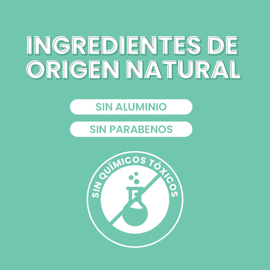 Desodorante natural en barra para HOMBRE (Aroma Romero con alumbre) NaturalDry