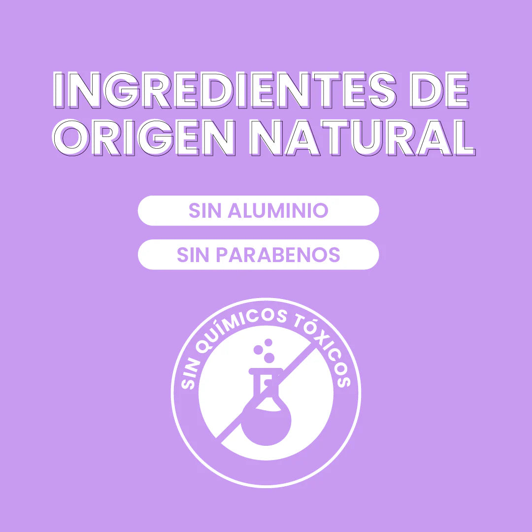 Desodorante natural en barra para MUJER (Palo de Rosa) NaturalDry