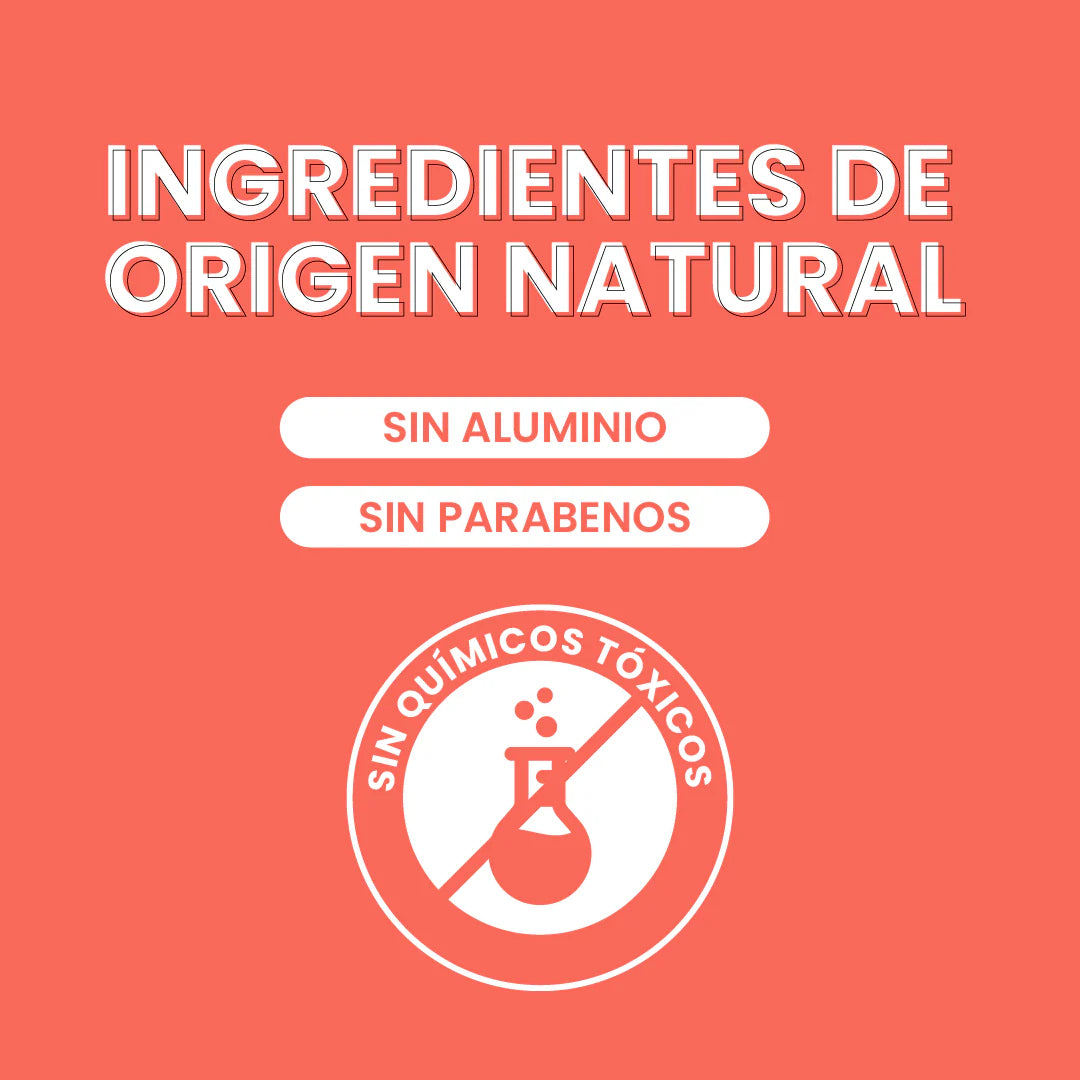 Desodorante natural en barra para NIÑOS (Mandarina) NaturalDry