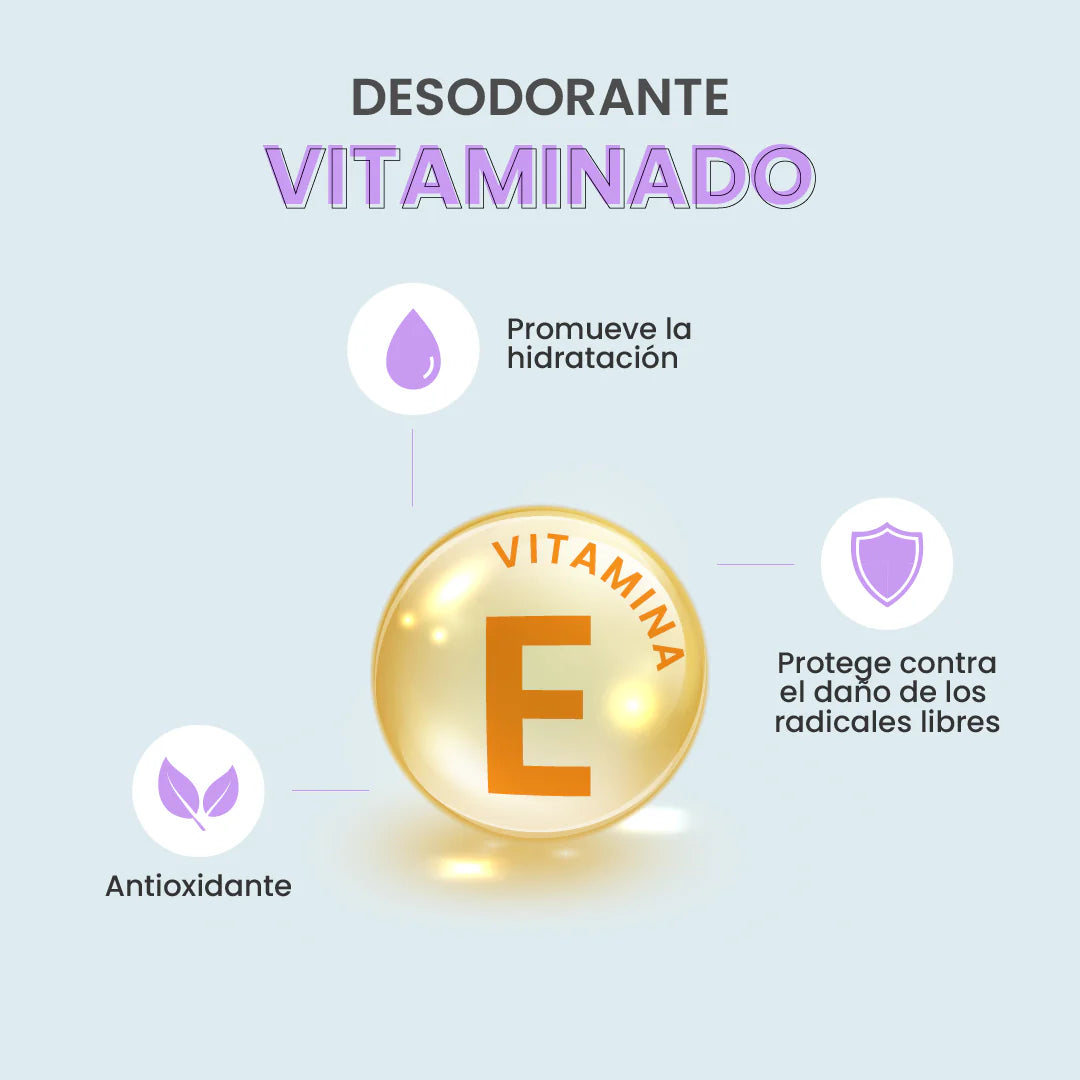 Desodorante natural en barra para MUJER (Palo de Rosa) NaturalDry