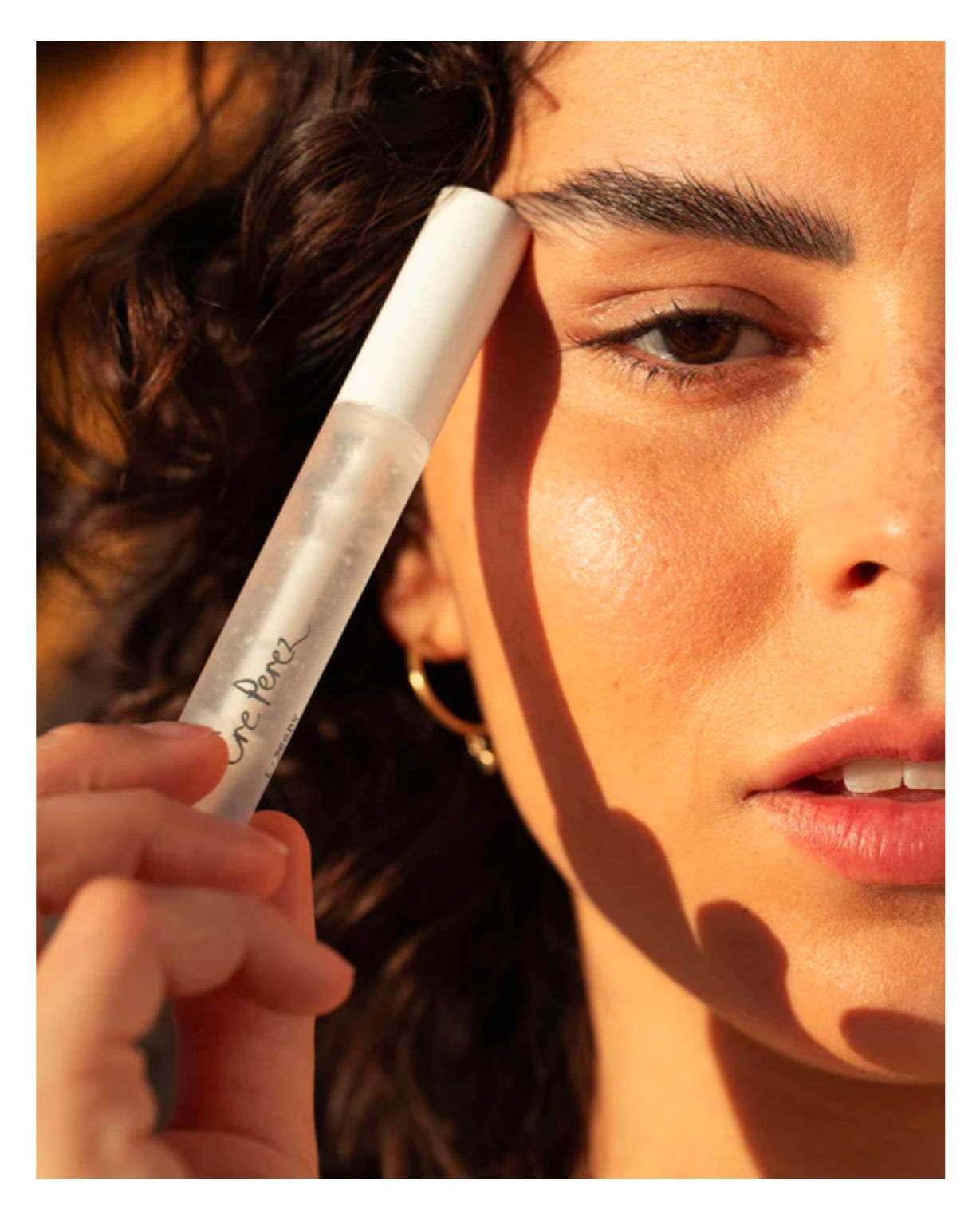 Mascara con sábila en gel- clear clear