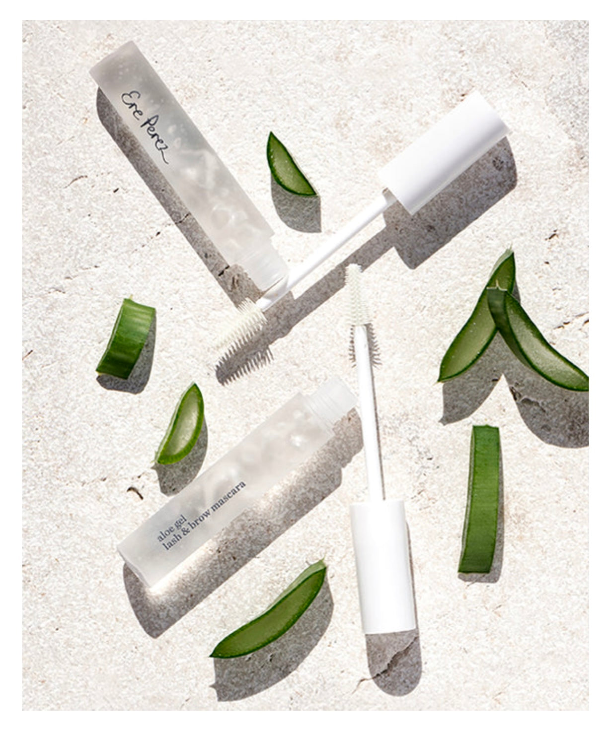 Mascara con sábila en gel- clear clear
