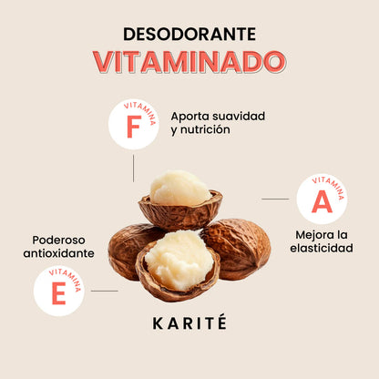 Desodorante natural en barra para NIÑOS (Mandarina) NaturalDry