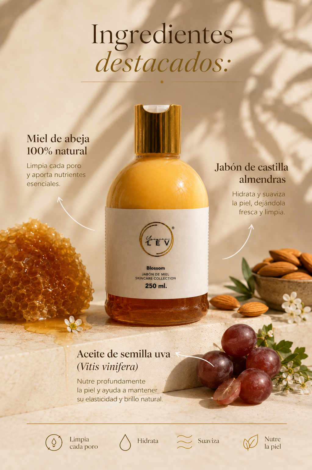 Blossom (Jabón de Miel) 250ml