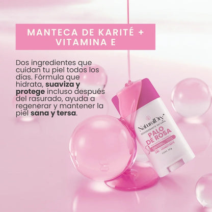 Desodorante natural Palo de Rosa Original NaturalDry